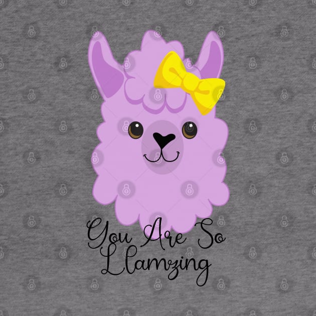 You Are So Llamazing Cool Llama by Animal Specials